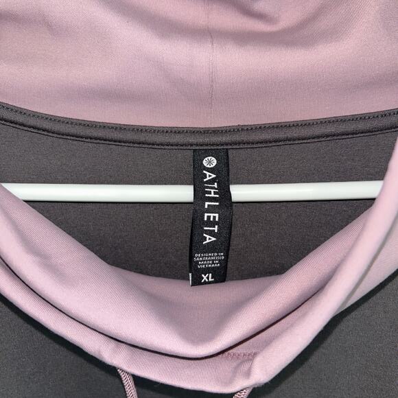 Athleta Hermosa Mock Neck Sweatshirt Size XL - Picture 6 of 7
